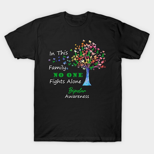 Bipolar Warrior, I'm Fine Awarenes T-Shirt by DAN LE